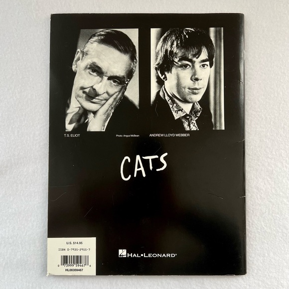Hal Leonard Easy Piano Selections From “CATS” Arranged Sheet Music Book - Picture 4 of 5